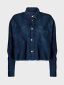 рубашка джинсовая 130312 - фото 1