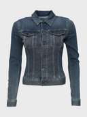 куртка джинсовая - фото 3