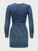 платье джинсовое - фото 2