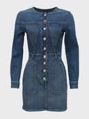 платье джинсовое - фото 3