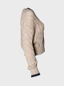 джемпер с V-образным вырезом 200215 - фото 3