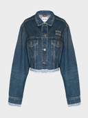 джинсовая рубашка 22032511 - фото 1