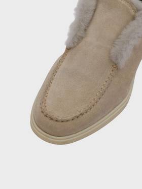 мокасины с мехом