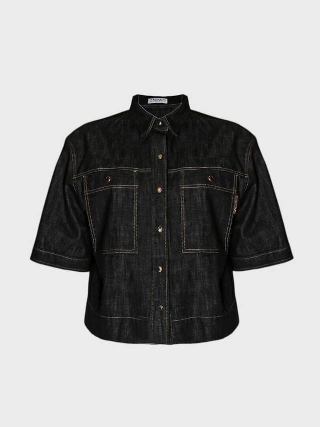 рубашка джинсовая