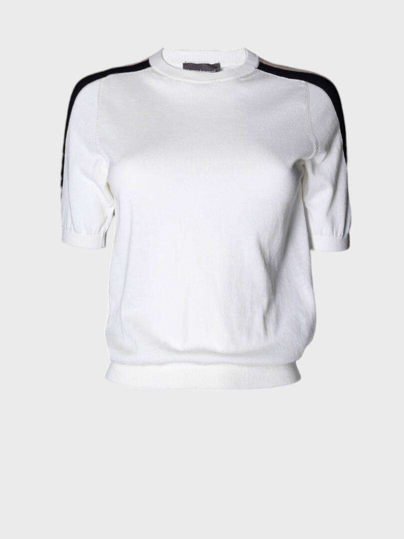 джемпер с коротким рукавом