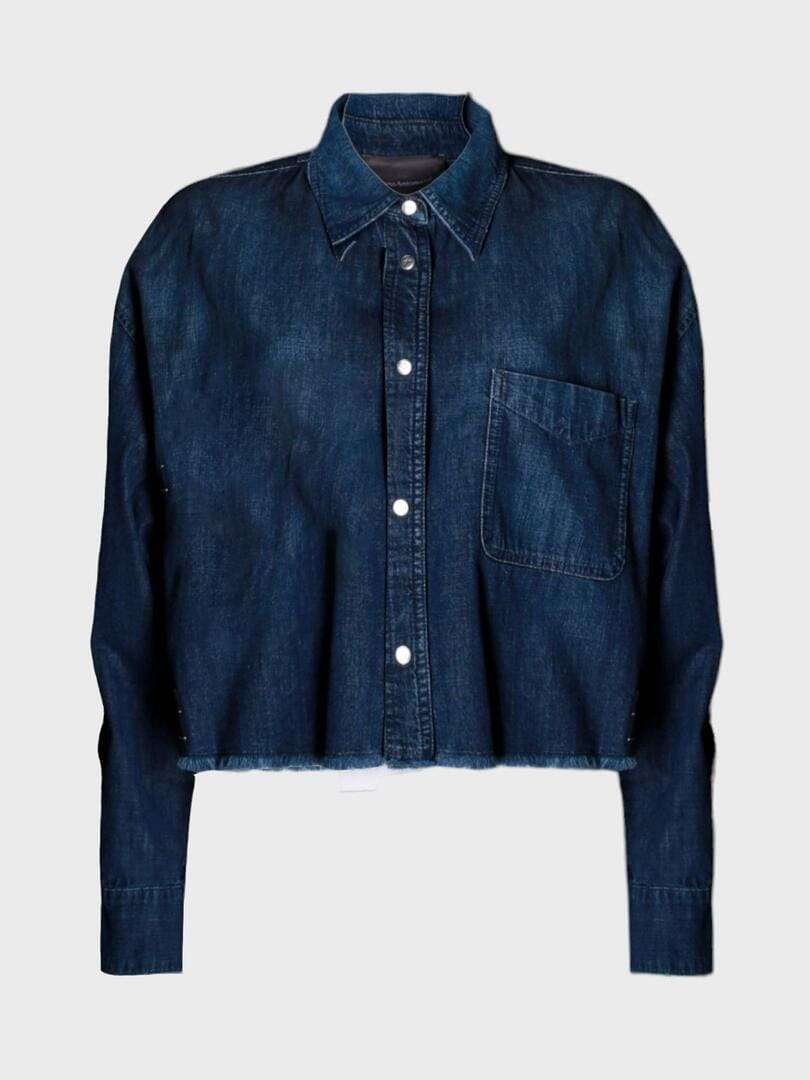 рубашка джинсовая 130312 - фото 1