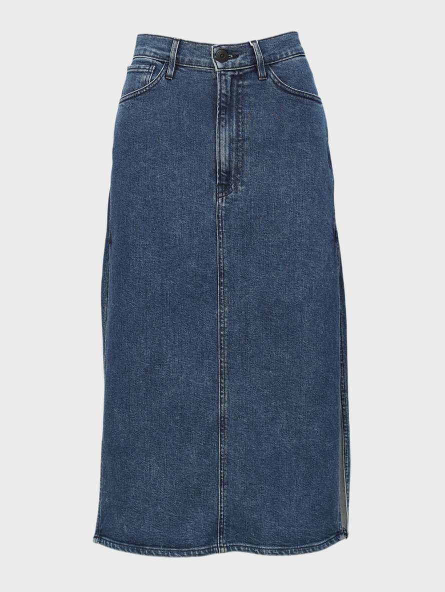 юбка джинсовая - фото 1