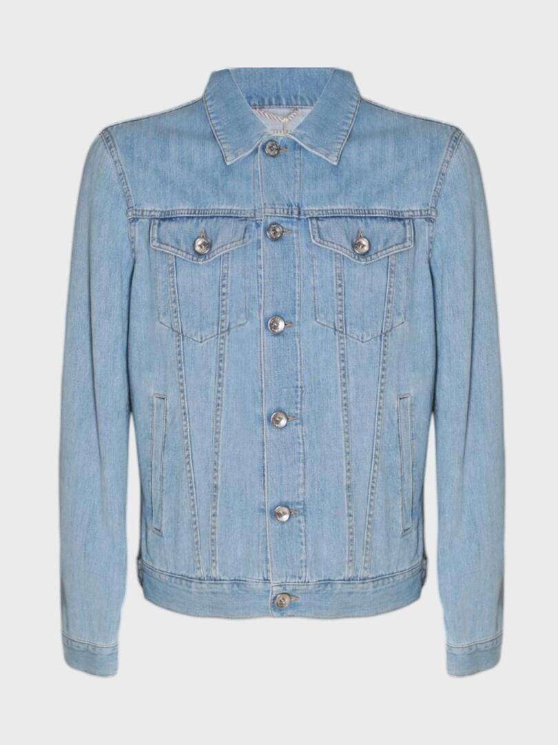 куртка джинсовая 270420 - фото 1